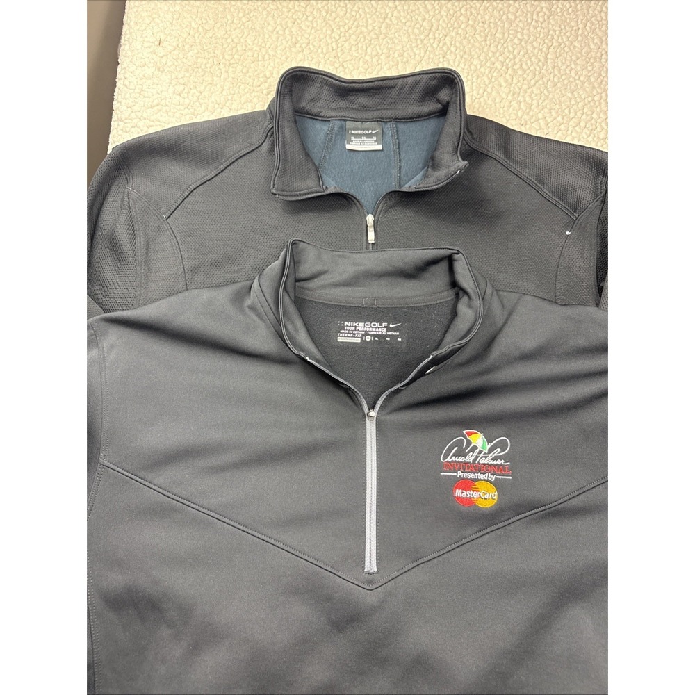 Nike Golf Therma-Fit Men XL Arnold Palmer Invitational 1/4 Zip Pullover BUNDLE
